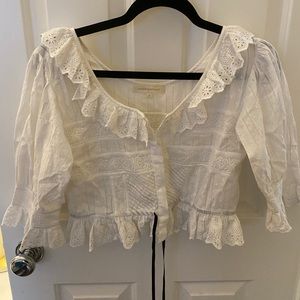 Loveshack Fancy blouse